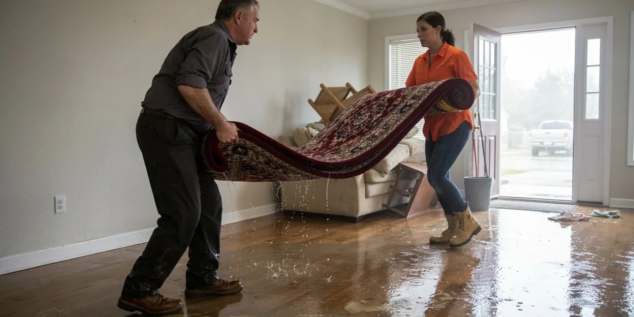 Water damage restoration in Commerce City, CO